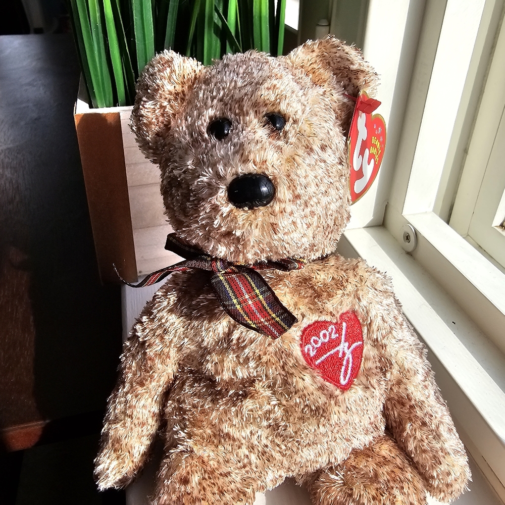 Ty® 2002 Signature Bear™ Original Beanie Baby - Picture 2 of 12